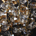 Kevin Thisbe Modern Round Gold Clear Crystal  Wall Sconce For Bedroom Wall Light Fixtures Kevinstudiolives   