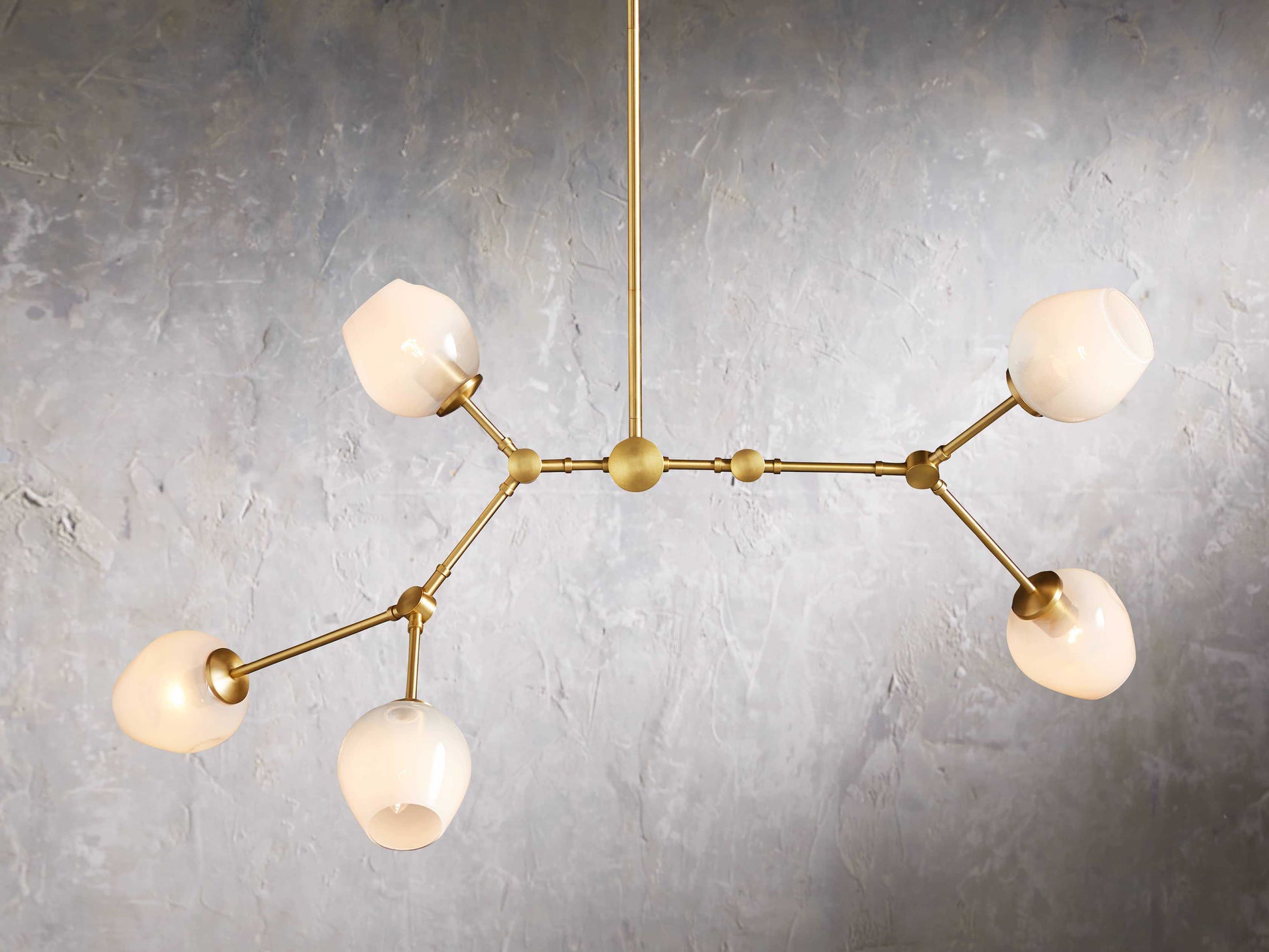 Noella Brass Chandelier 52''