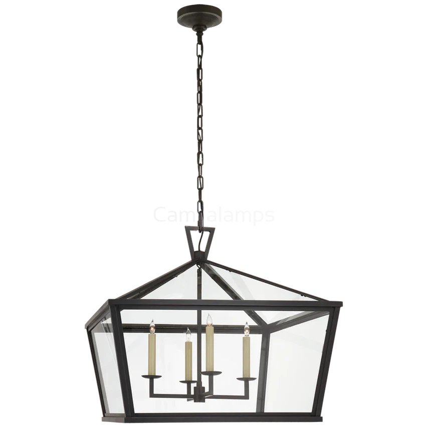 Darlana Medium Wide Hanging Lantern