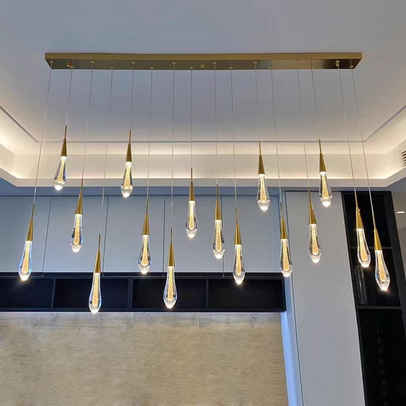 Camila Soltairer Linear Chandelier 37'' 70''w