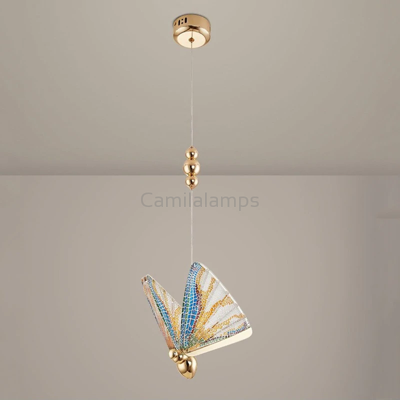 Creative Butterfly Colorful Pendant Light - Ineffable Lighting