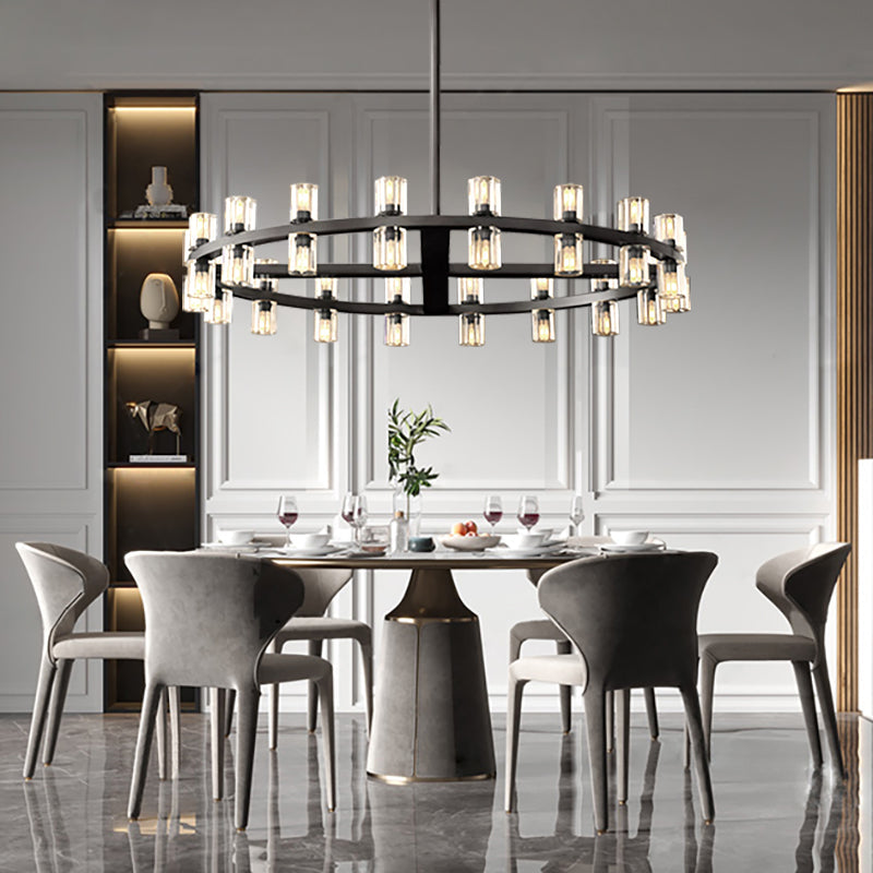 Arcachon led Round Chandelier 36"