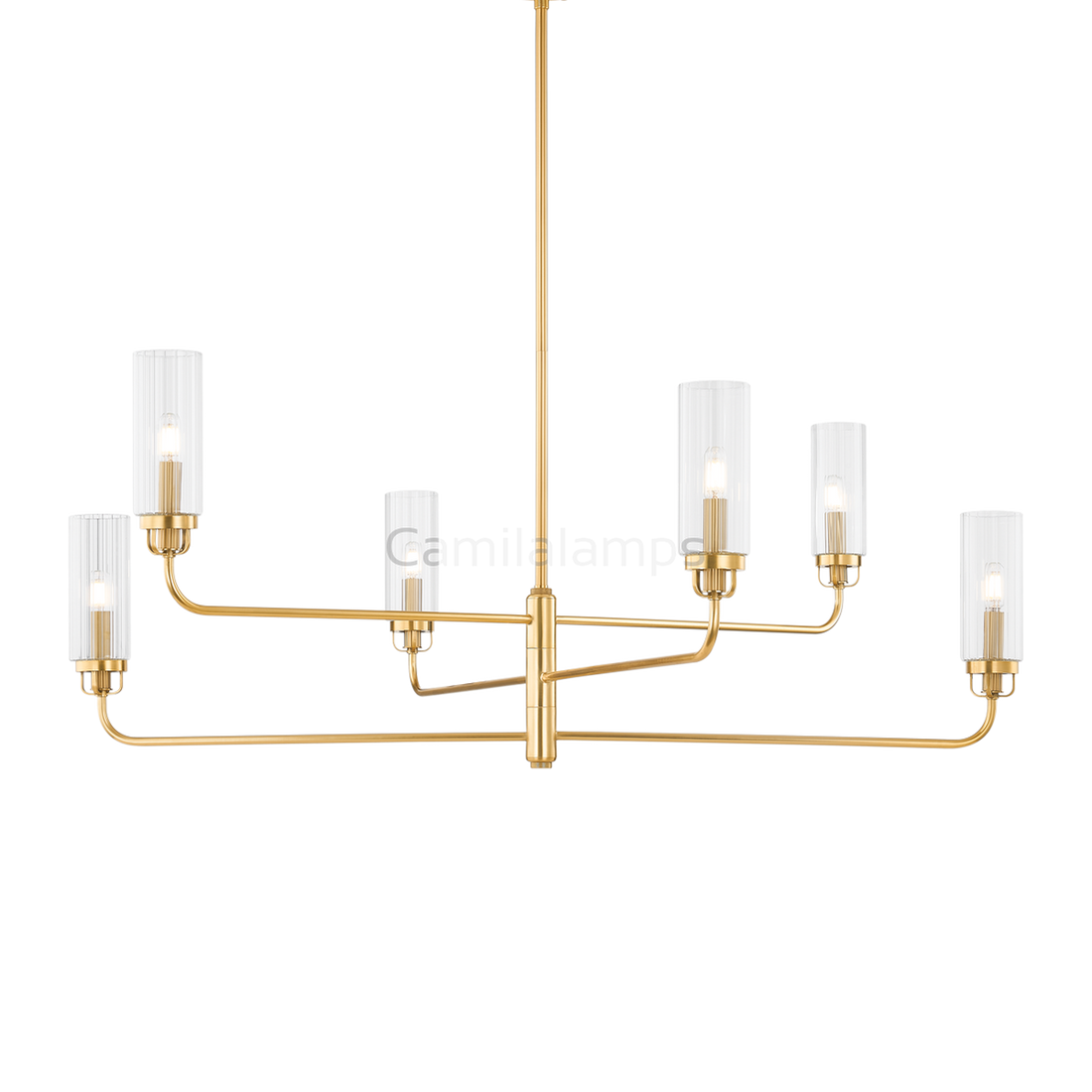 Halifax Clear Functional Design Chandelier