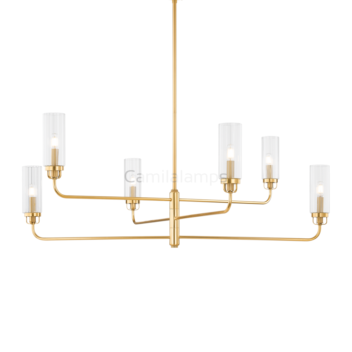 Halifax Clear Functional Design Chandelier