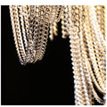 Alisa Luxury Aluminum Chain Tassel Chandelier - thebelacan