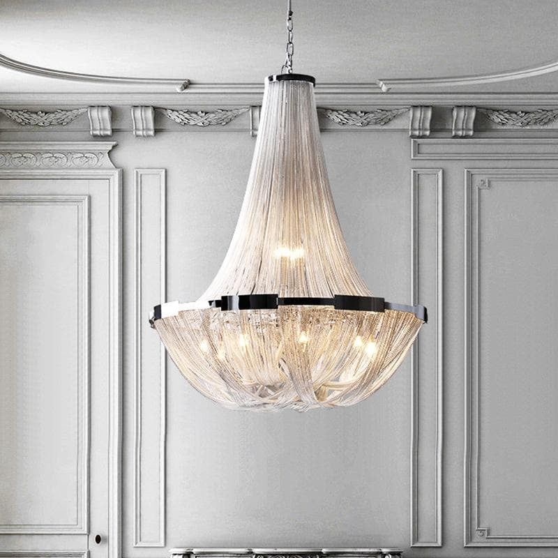 Alisa Aluminum Plated Luxury Chandelier