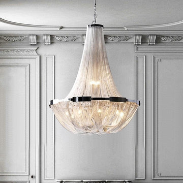 Alisa Aluminum Plated Luxury Chandelier