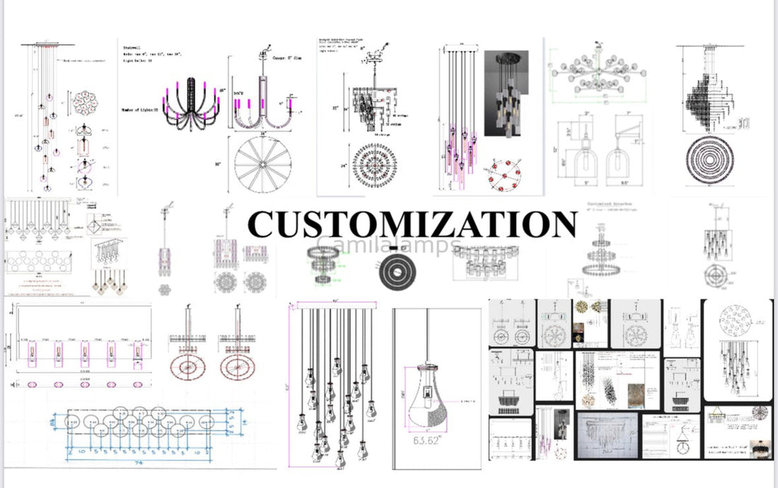 Crystal Long drop Chandlier( Customized )