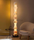 Carlee Alabaster Standing Lamp, Living Room And Bedroom Floor Lamp - Ineffable Lighting