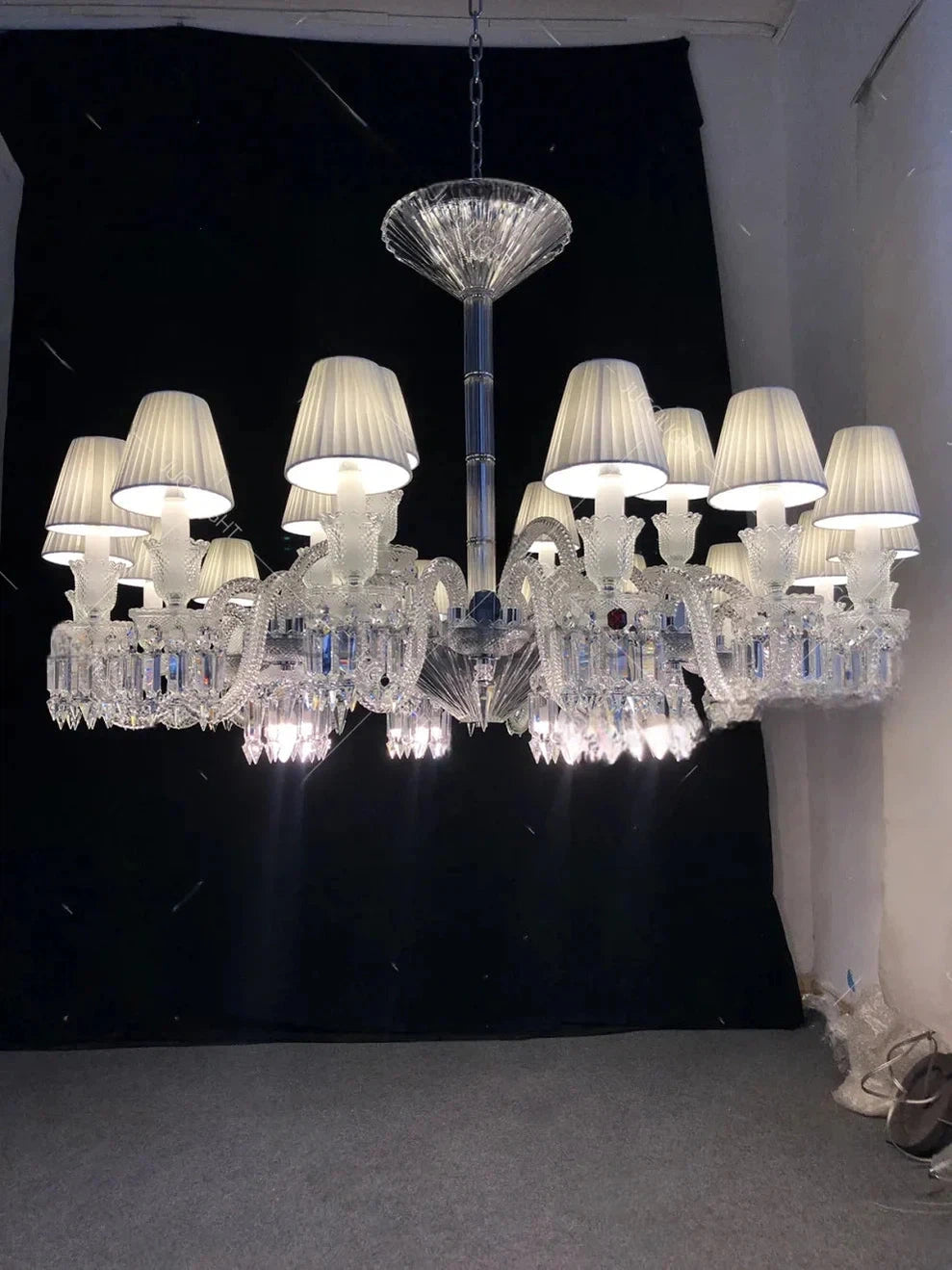 Baccarat short Zenith Crystal Chandelier