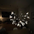 Black Heracleum Chandelier - Vakkerlight