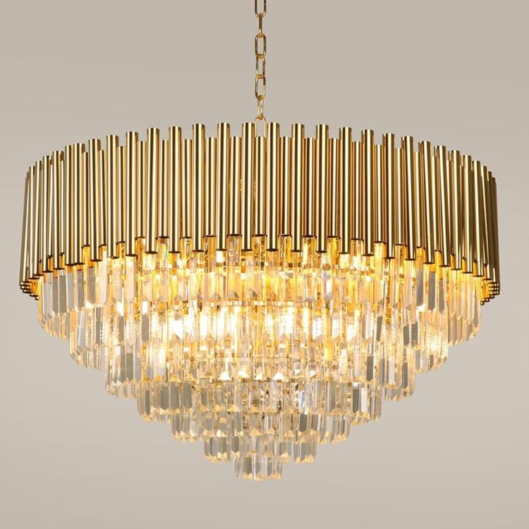 Callistenes Clear Crystal Chandelier