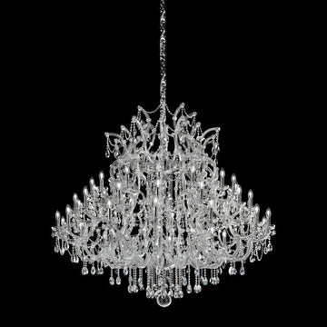 Classical Maria Theresa 25-56 Light Crystal Glass Chandelier