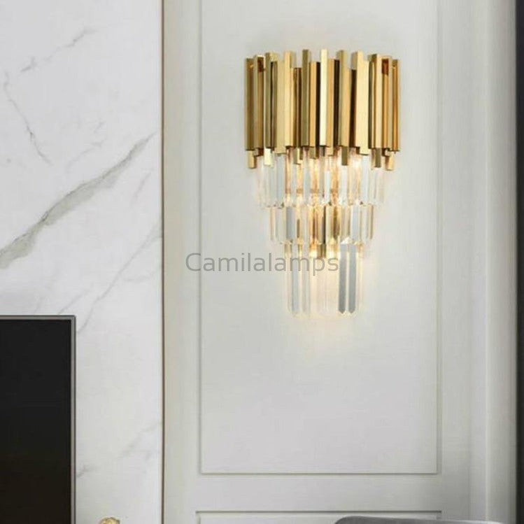 Candi Gold Plated Wall Sconce