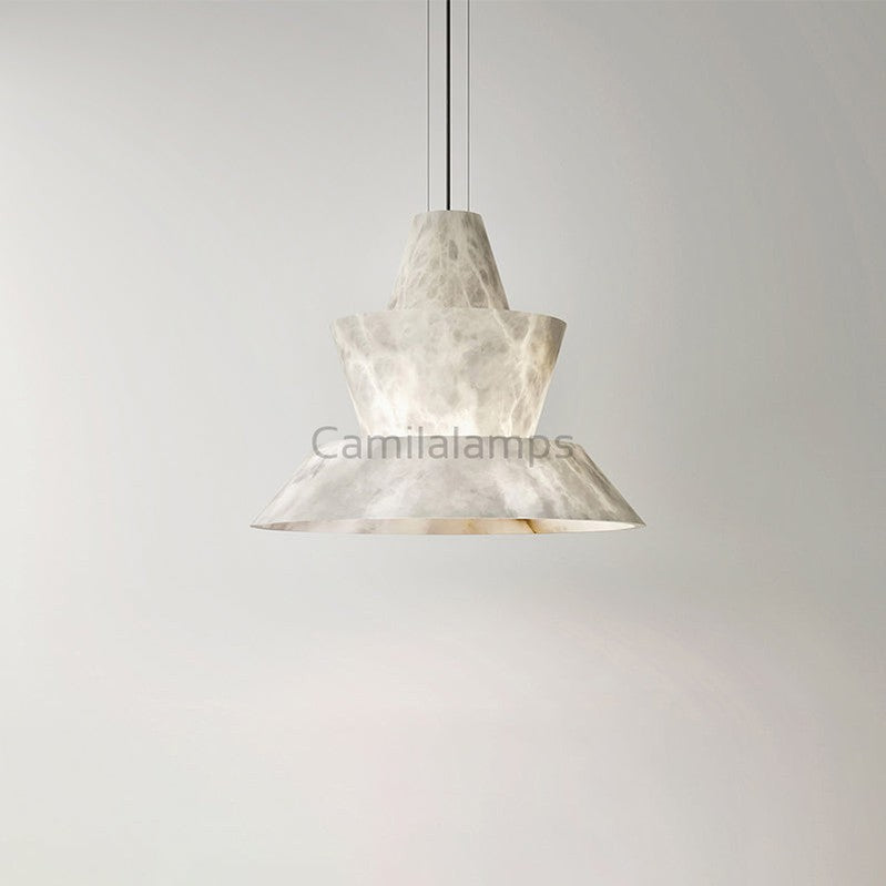 Carol Alabaster Dining Table Pendant Light