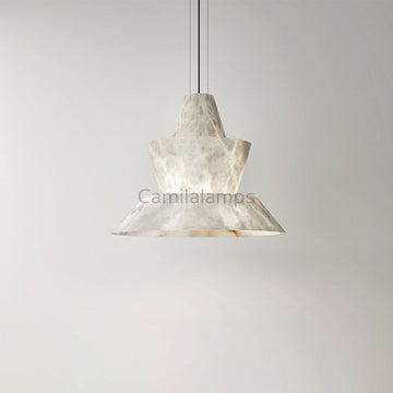 Carol Alabaster Dining Table Pendant Light