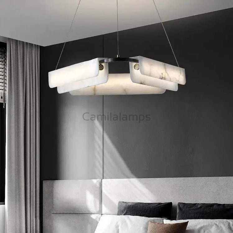 Spain Alabaster Modern Bedroom Chandeliers