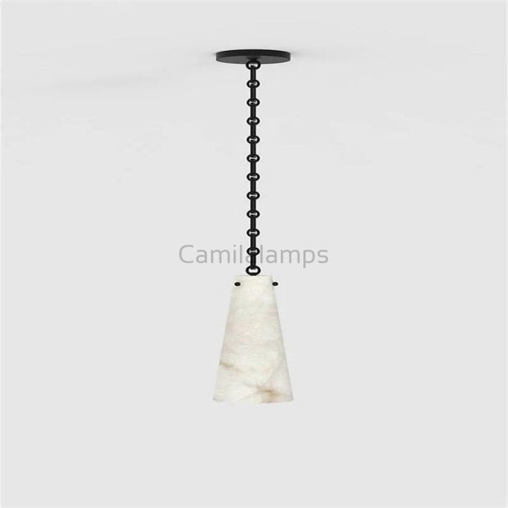 Contemporary Unique Alabaster Pendant Light