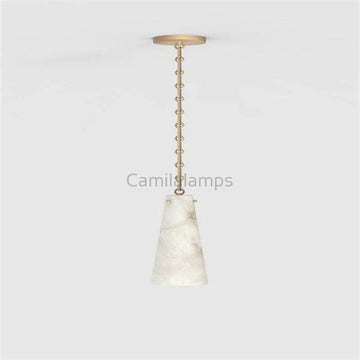 Contemporary Unique Alabaster Pendant Light