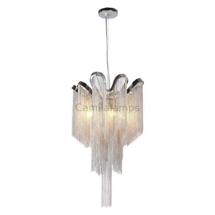 Daphne Chain Tassel Chandelier Pendant Light YIOSI LAMPS   