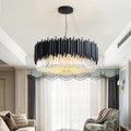 Deborah Modern Crystal Round Chandelier - Ineffable Lighting