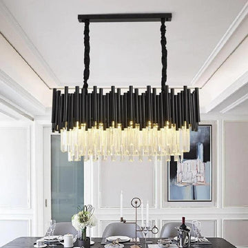 Dolores Classic Dinning Room Crystal Chandelier - Ineffable Lighting