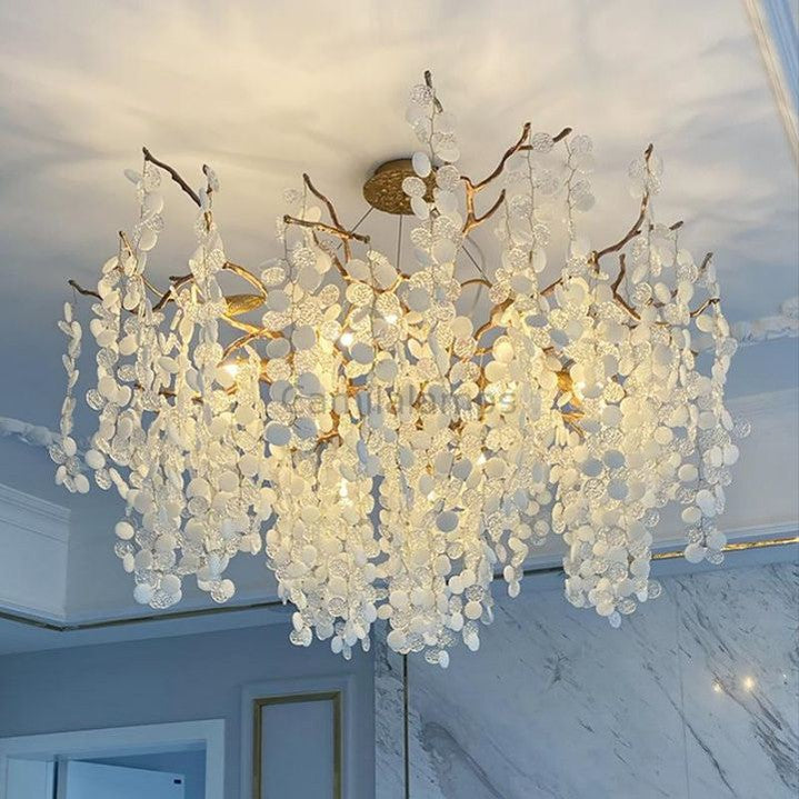 Donna Modern Round Branch Chandelier