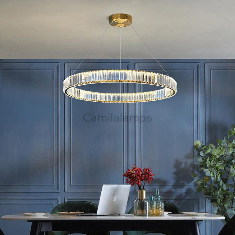 Doro Crystal Round Chandelier