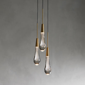 Solitaire Single Light /3-light Pendant