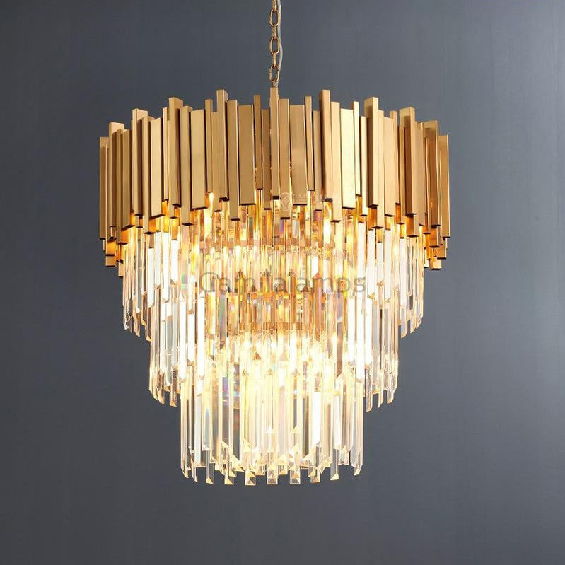 Elian Kaia Crystal Pendant Chandelier