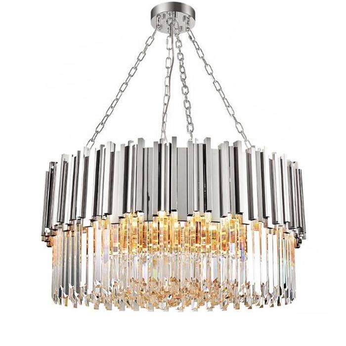 Harper Round Luxury Crystal Chandelier