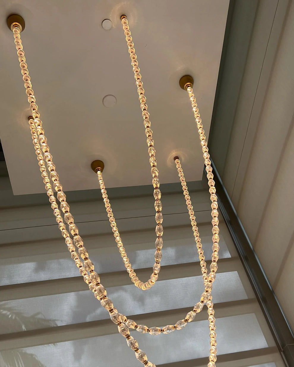 Modern Collier LED Pendant 12ft/10ft（customize）