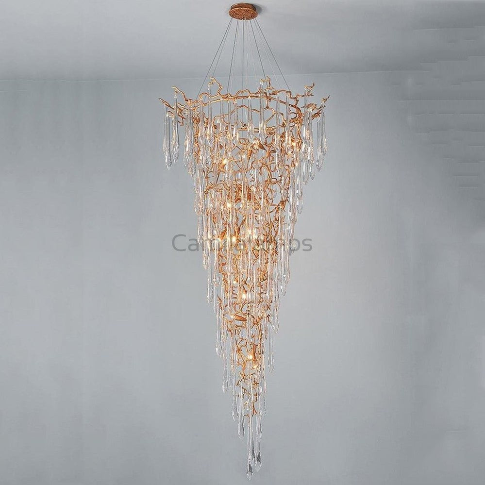 Flavian Branch Crystal Chandelier