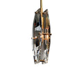 Kevin Modern Faceted Smoke Crystal Pendant Lighting 1 Light Pendant Light Kevinstudiolives   