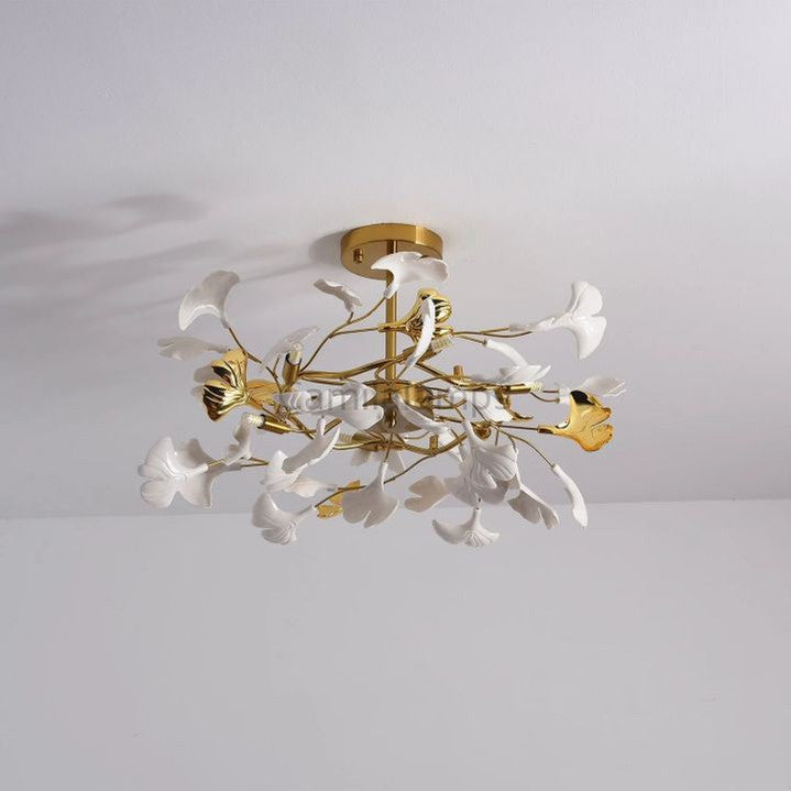 Gingko Luxury Chandelier Style B - thebelacan