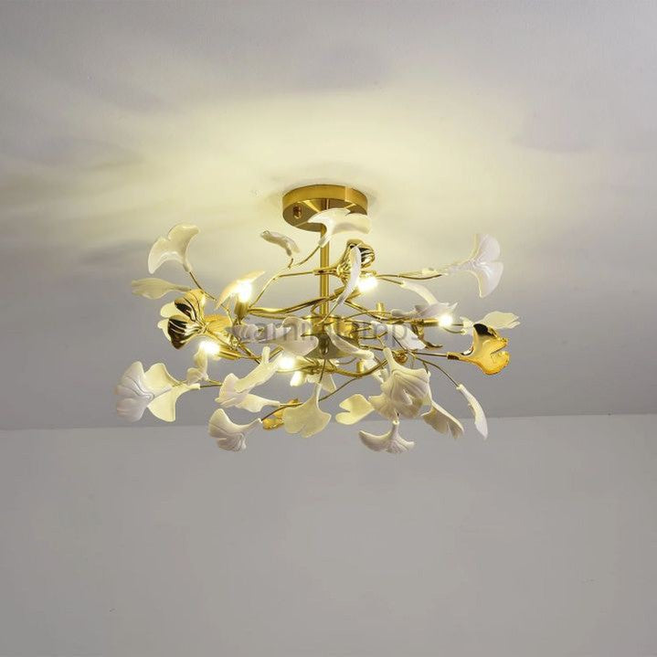 Gingko Luxury Chandelier Style B - thebelacan