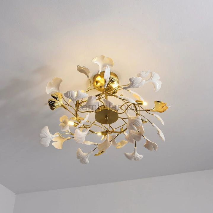 Gingko Luxury Chandelier Style B - thebelacan