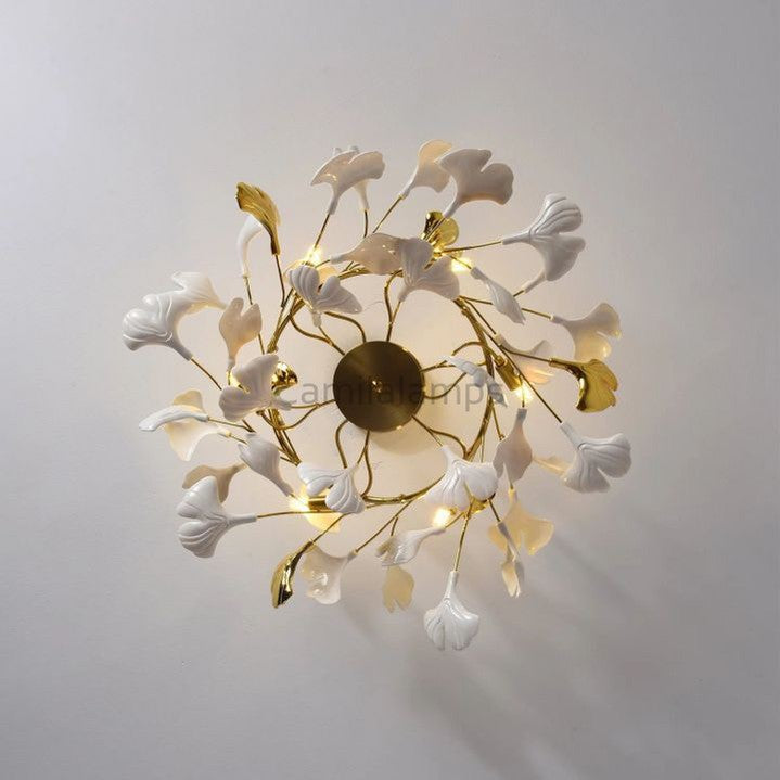 Gingko Luxury Chandelier Style B - thebelacan