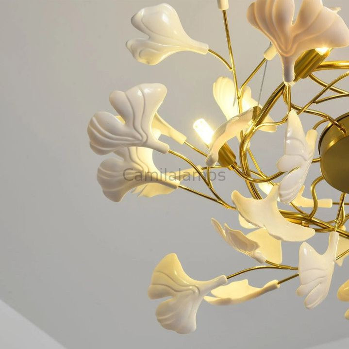 Gingko Luxury Chandelier Style B - thebelacan