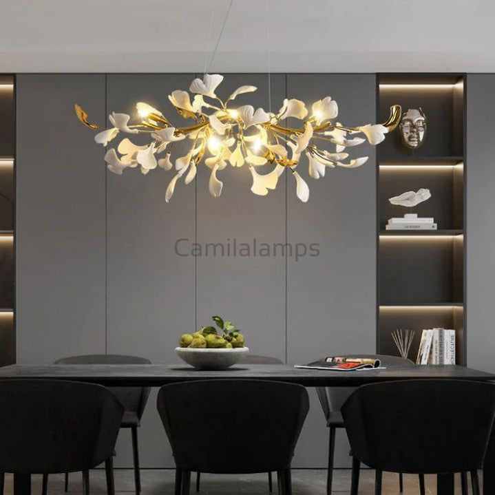 Gingko Luxury Chandelier Style C - thebelacan