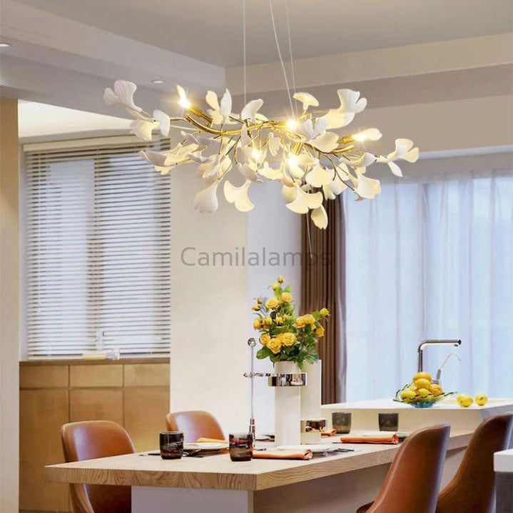 Gingko Luxury Chandelier Style C - thebelacan