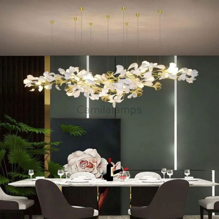 Ginkgo D Branch Chandelier