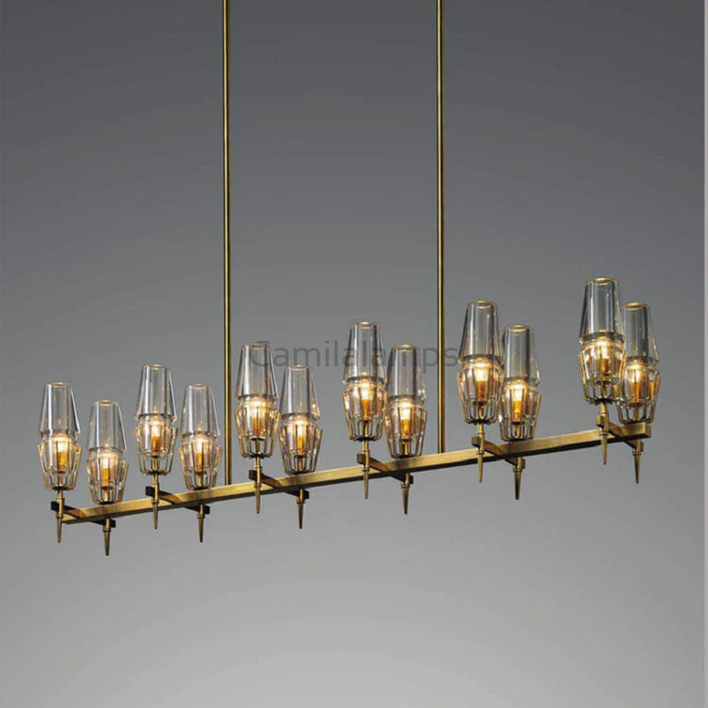 Howar Modern Chandelier - Ineffable Lighting