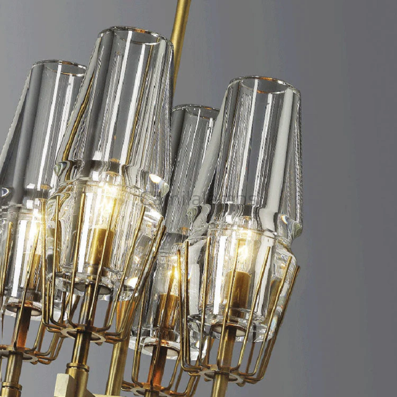 Howar Modern Chandelier - Ineffable Lighting