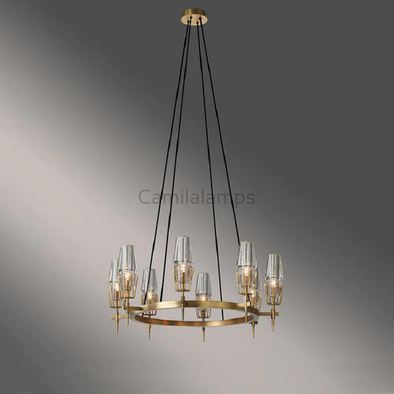 Howar Modern Chandelier - Ineffable Lighting