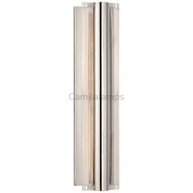 DALEY LINEAR SCONCE POLISHED NICKEL 18”