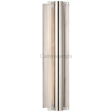 DALEY LINEAR SCONCE POLISHED NICKEL 18”