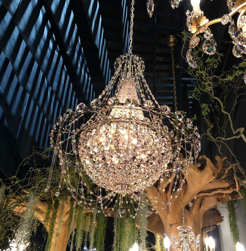 Empire Crystal Chandelier 22“/40“/52”