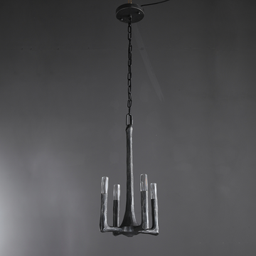 Camila Thaddean Hand-Forged Metal Pendant Light