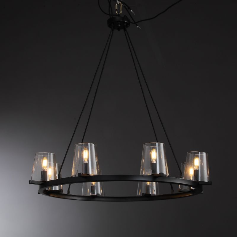 Paricia Glass Round Chandelier 36", 48", 60"